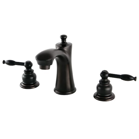 Kingston Brass 8" Widespread Bathroom Faucet, Oil Rubbed Bronze KB7965KL